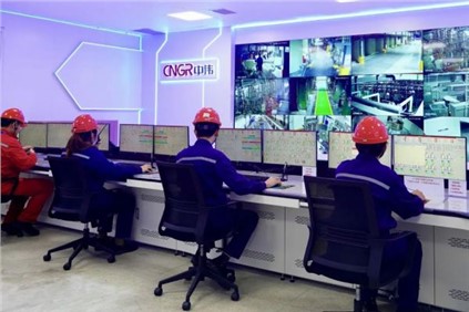 廣西壯族自治區(qū)人民政府主席藍天立調研中偉股份欽州產業(yè)基地